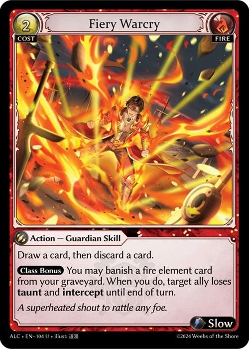 Fiery Warcry (104) (Alchemical Revolution) (ALC)