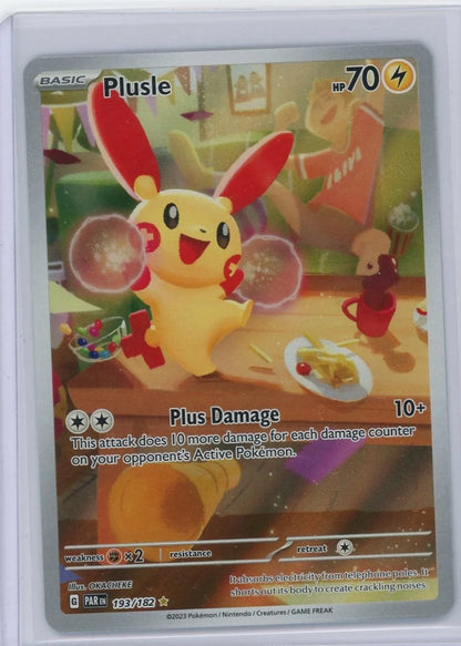 Plusle Pokémon Paradox Rift Illustration Rare #193/182