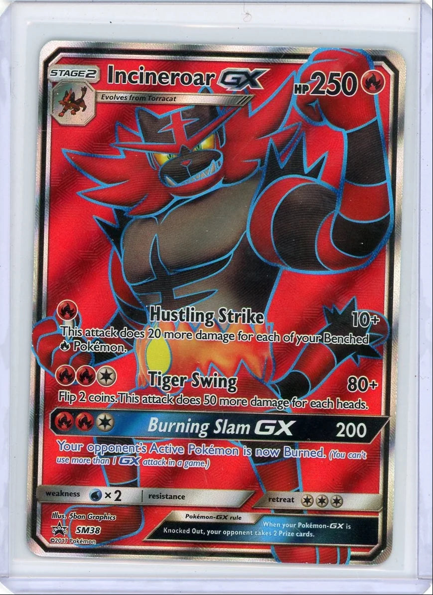 Incineroar GX 2017 Pokemon Black Star Promo #SM38