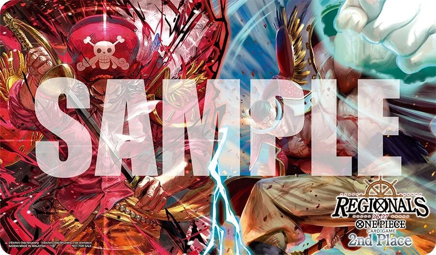 One Piece Card Game: Regional 26-27 2nd Place Playmat
