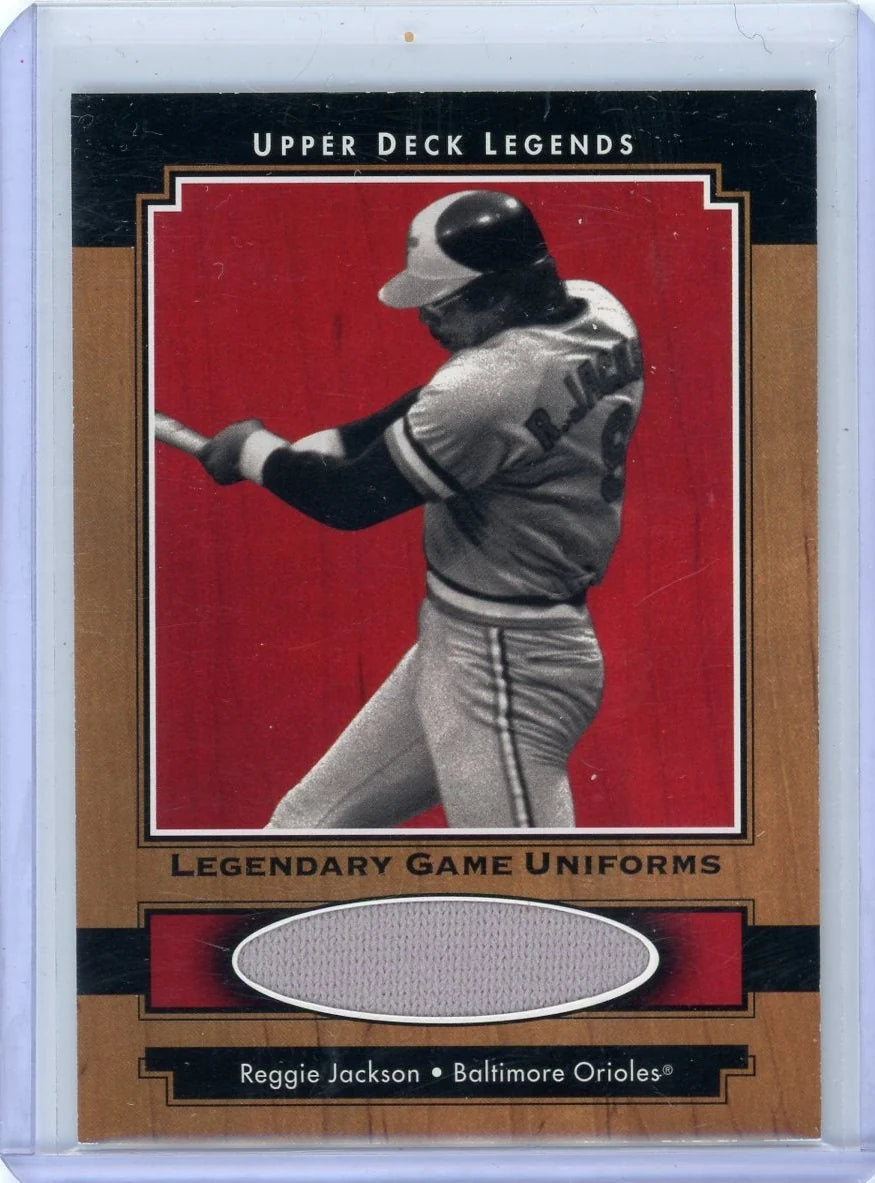 Reggie Jackson 2001 Upper Deck Legends Legendary Game Uniforms