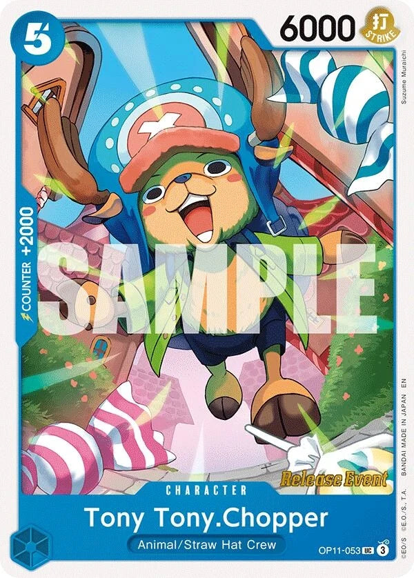 Tony Tony.Chopper (OP11-053) (A Fist of Divine Speed Release Event Cards) (OP11 RE)