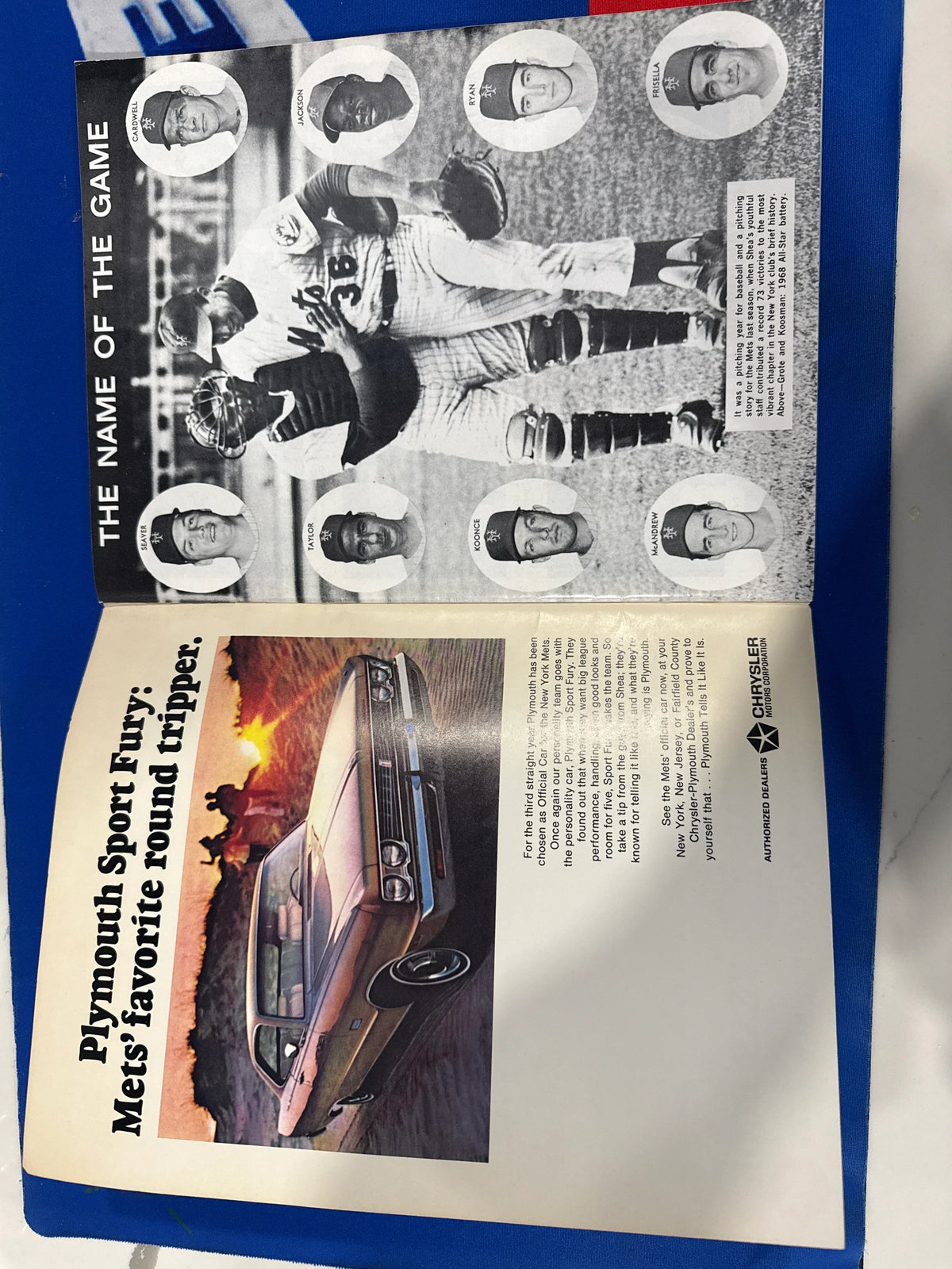 New York Mets 1969 Official Team Year Book