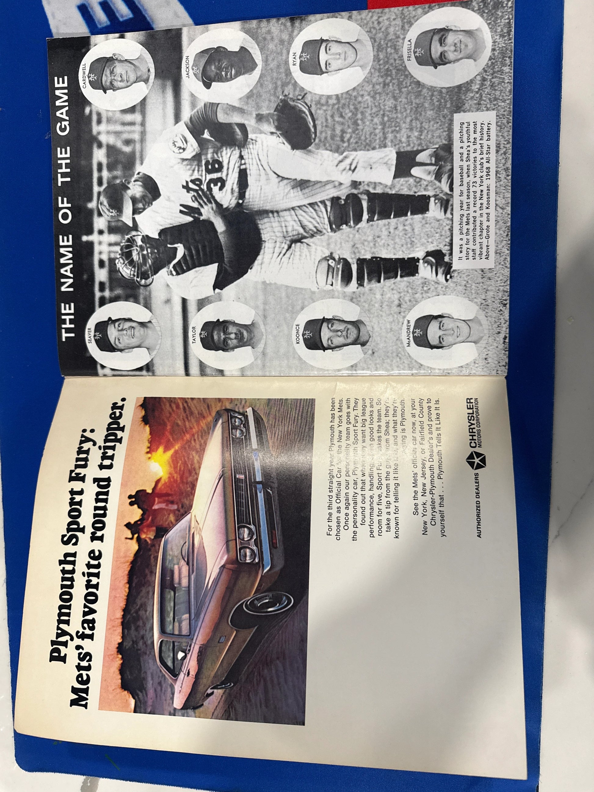 New York Mets 1969 Official Team Year Book