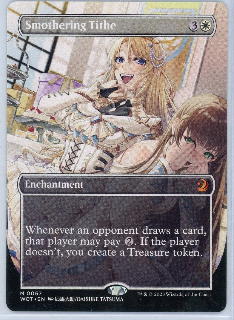 Smothering Tithe Magic the Gathering Wilds of Eldraine (Anime Borderless) #0067