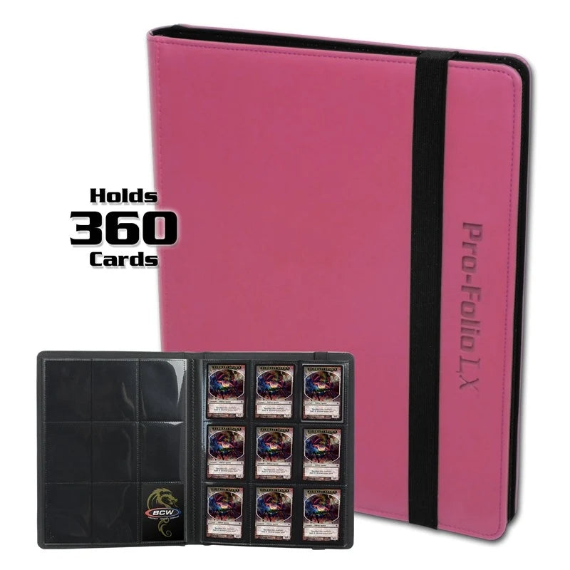 Pro-Folio 9-Pocket LX Album - Pink