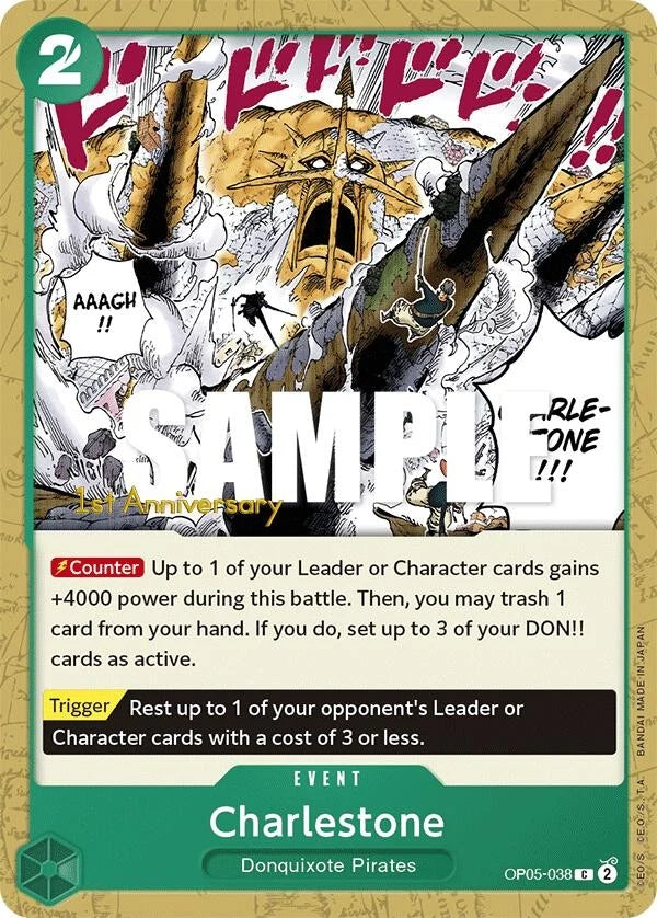 Charlestone (OP05-038) (Awakening of the New Era: 1st Anniversary Tournament Cards) (OP05 ANN)