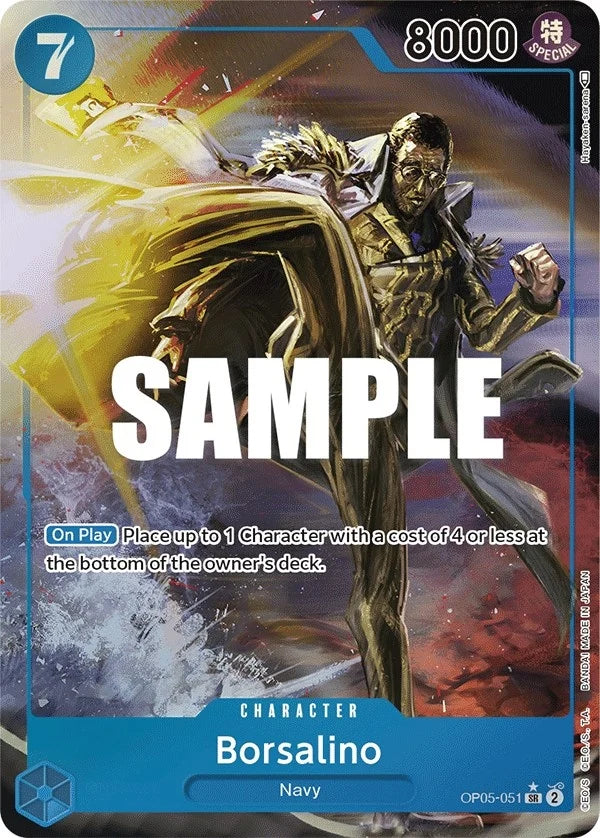 Borsalino (Alternate Art) (OP05-051) (Awakening of the New Era) (OP05)