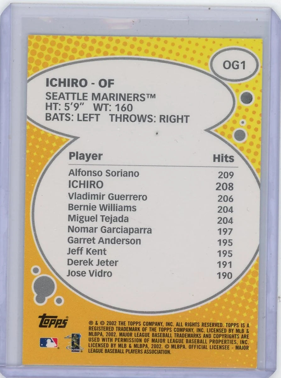Ichiro 2002 Topps Own The Game