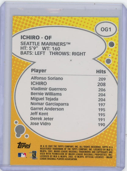 Ichiro 2002 Topps Own The Game