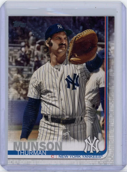 Thurman Munson 2019 Topps Update Image Variation