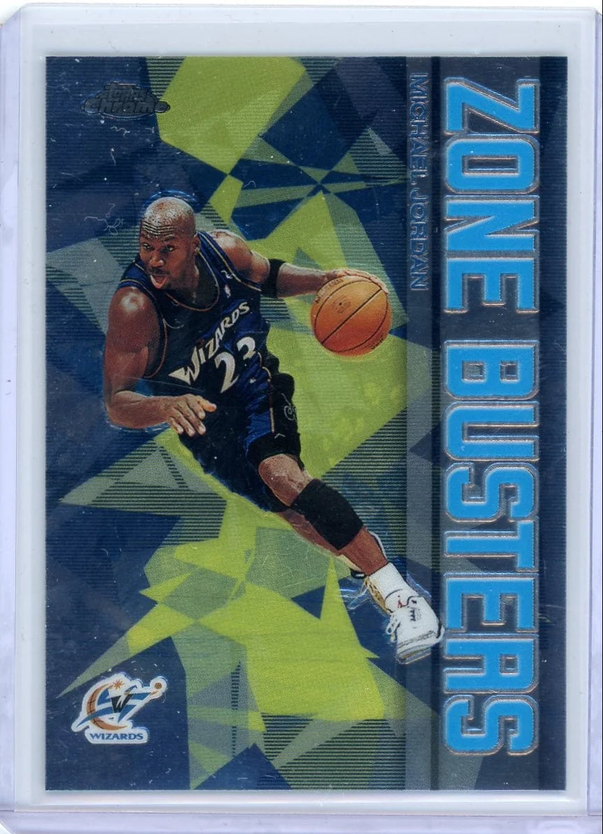 Michael Jordan 2003 Topps Chrome Zone Busters