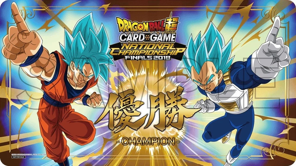 Dragon Ball Super: National Championship Finals 2018 - 1st Place Playmat