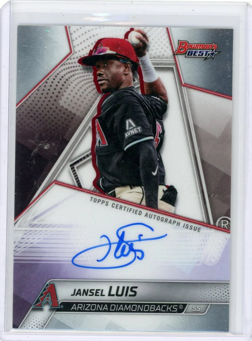 Jansel Luis 2025 Bowman's Best Autograph