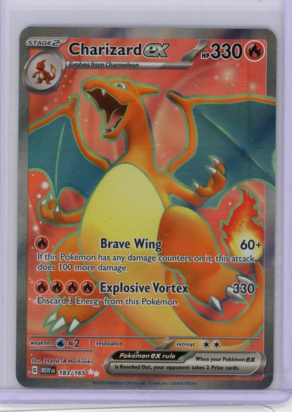 Charizard ex Pokémon 151 Full-Art #183/165