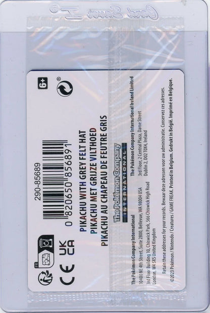 Pikachu with Grey Felt Hat Pokémon Black Star Promo #085 (Sealed)