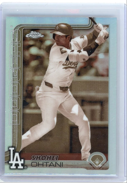 Shohei Ohtani 2025 Topps Chrome Sepia Refractor