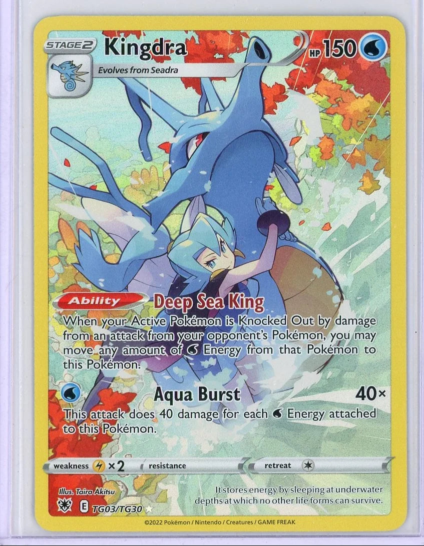 Kingdra Pokémon Astral Radiance Trainer Gallery #TG03/TG30