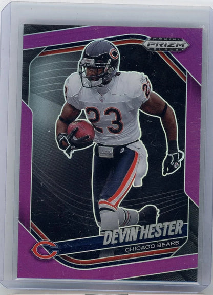Devin Hester 2025 Panini Prizm Black purple prizm #'d 39/99