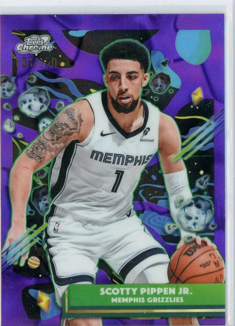 2025-2026 Scotty Pippen Jr. Topps Cosmic Chrome #51 Purple /150