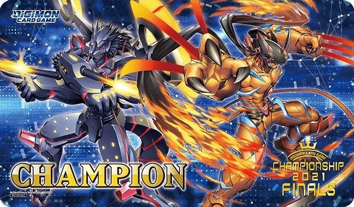 Digimon Card Game: 2021 Final Championships Champion Playmat