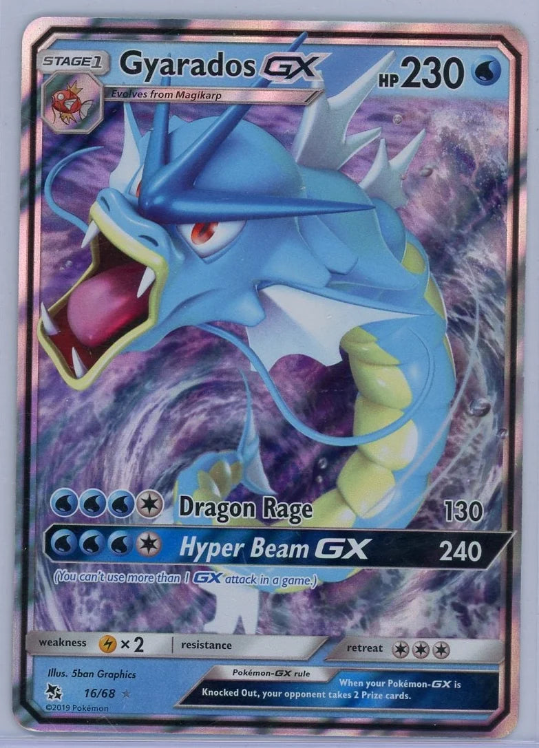Gyarados GX 16/68 Pokémon Hidden Fates #16/68