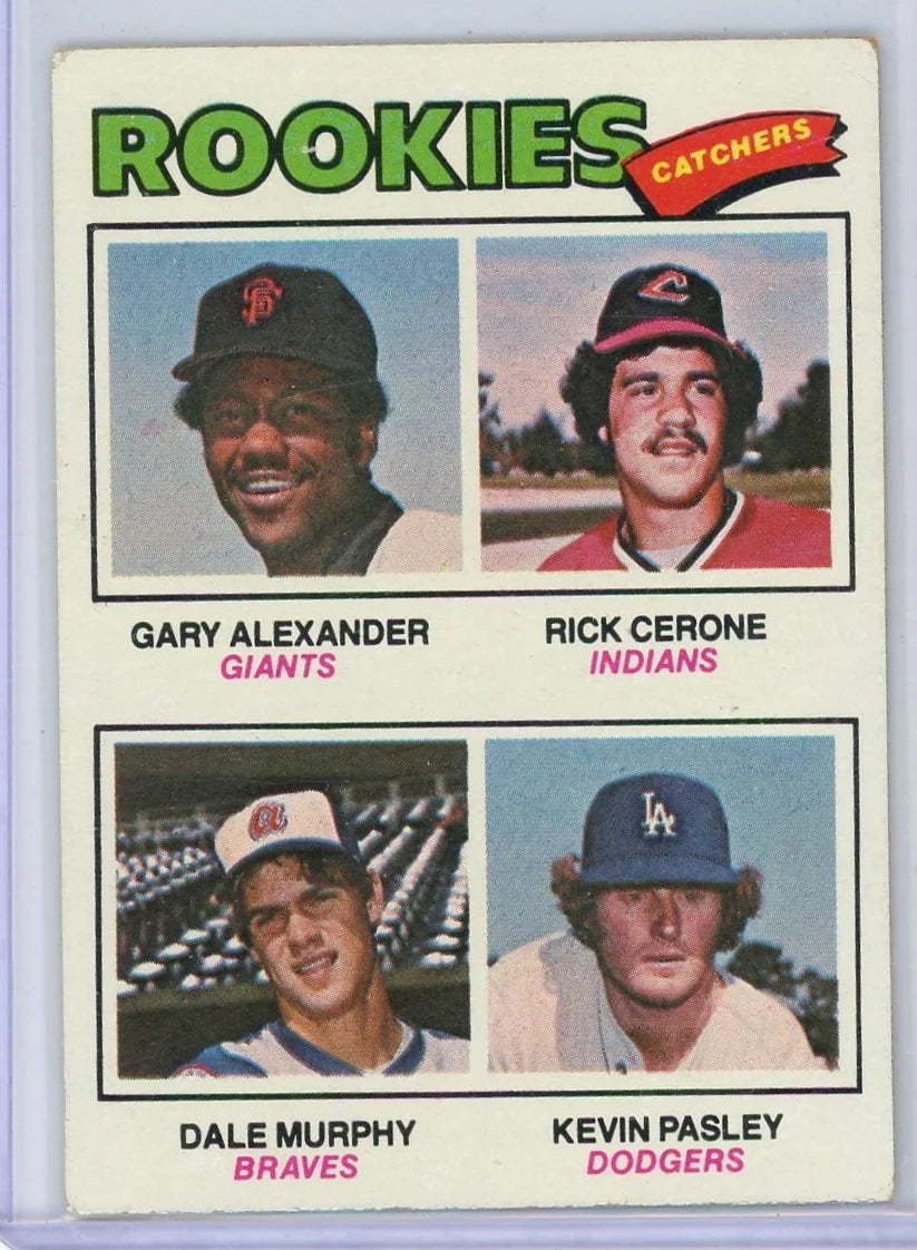 Gary Carter / Marc Hill / Danny Meyer / Leon Roberts 1975 Topps Rookie Catchers-Outfielders #620