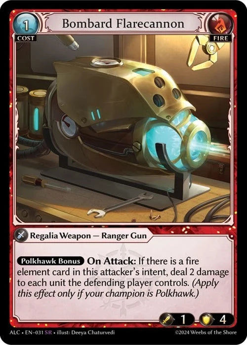 Bombard Flarecannon (031) (Alchemical Revolution) (ALC)