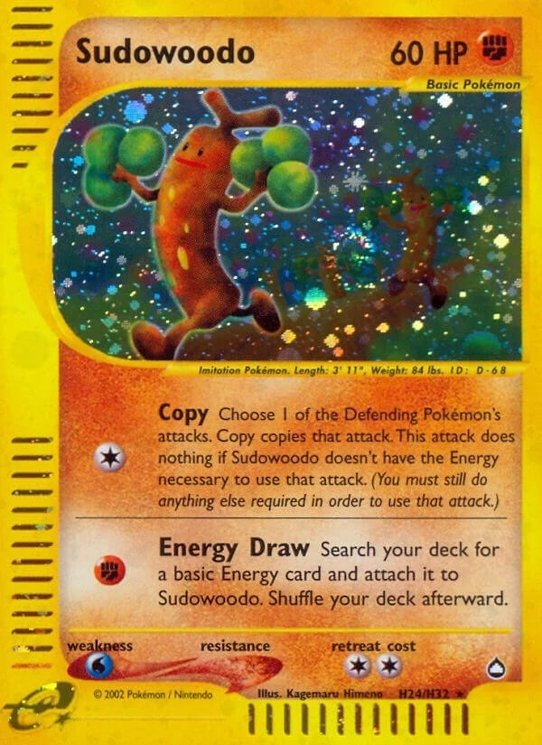 Sudowoodo (H24) (H24/H32) (Aquapolis) (AQ)