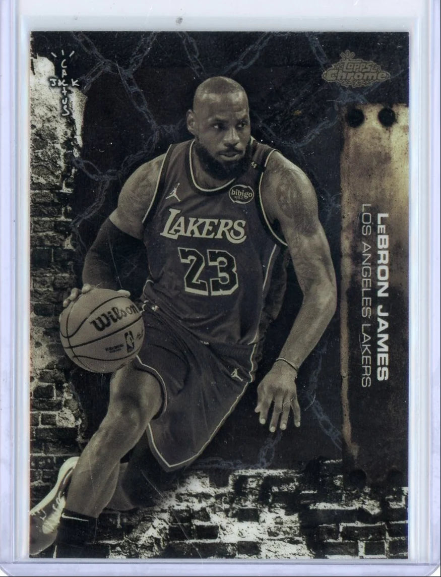 LeBron James 2025-26 Topps Chrome X Cactus Jack #46