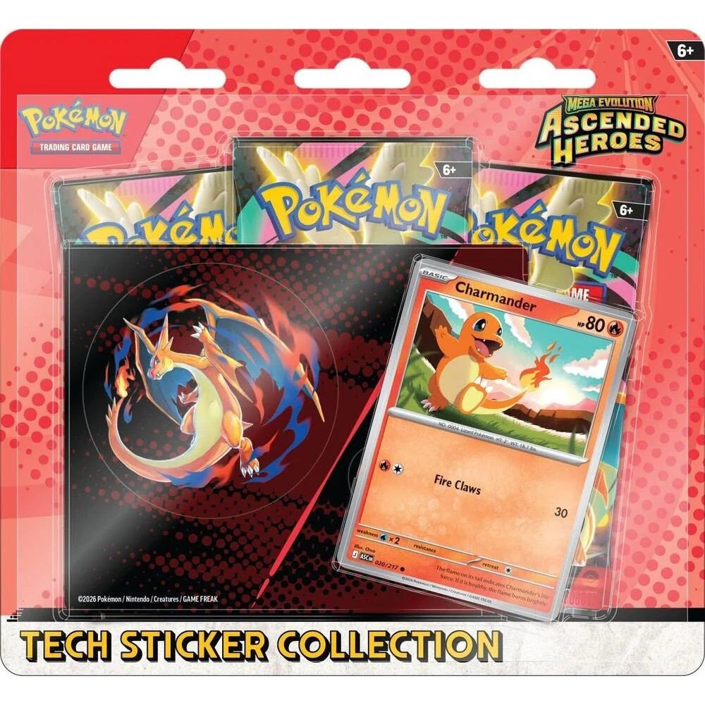 Pokémon TCG: Scarlet & Violet—Ascended Heroes Tech Sticker Collection (Charmander)