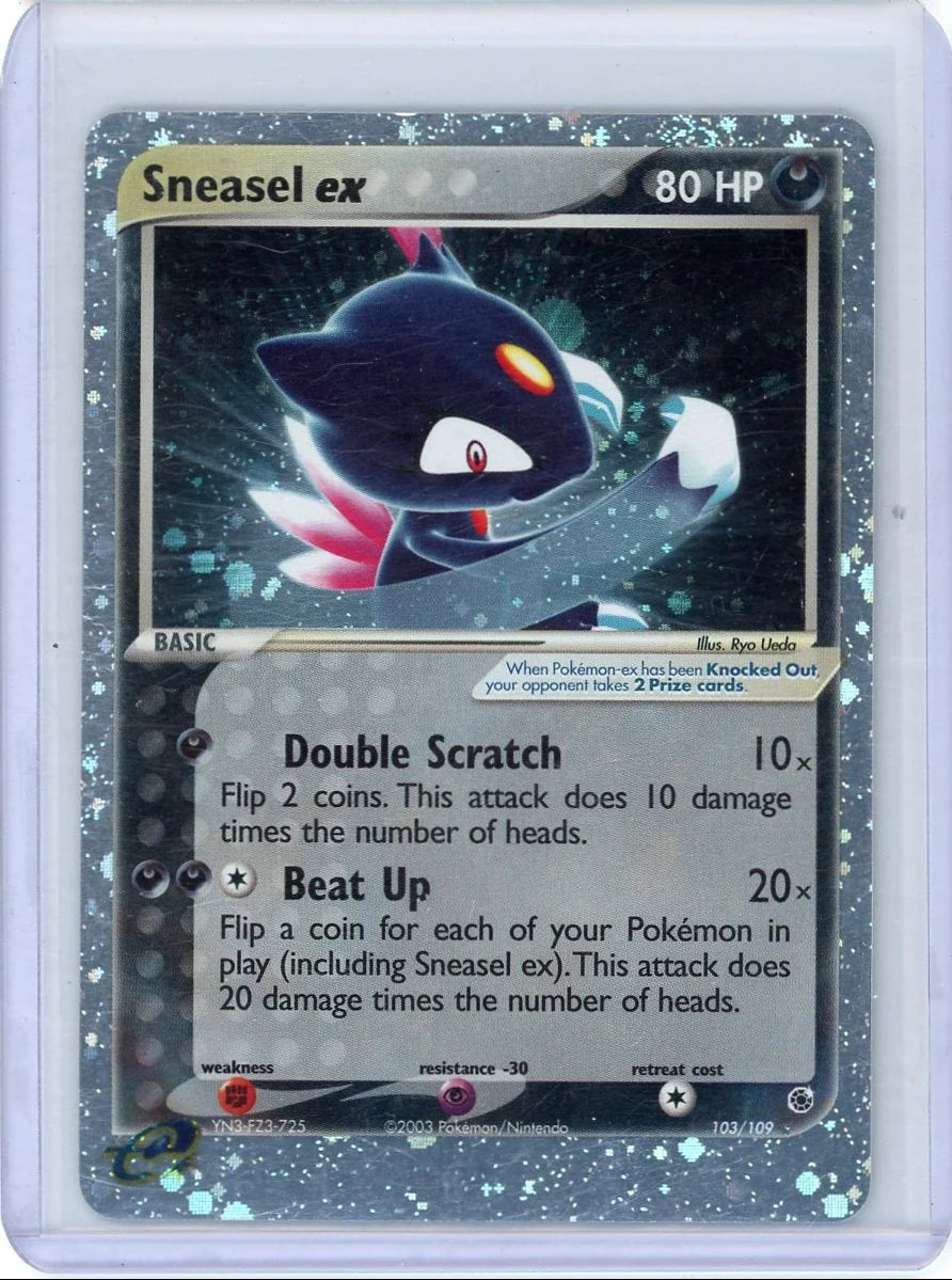 Sneasel ex Pokémon EX Ruby & Sapphire #103/109