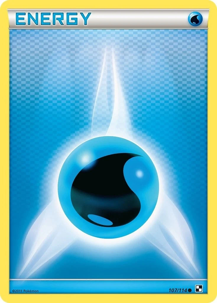 Water Energy (107/114) (Black and White) (BLW)