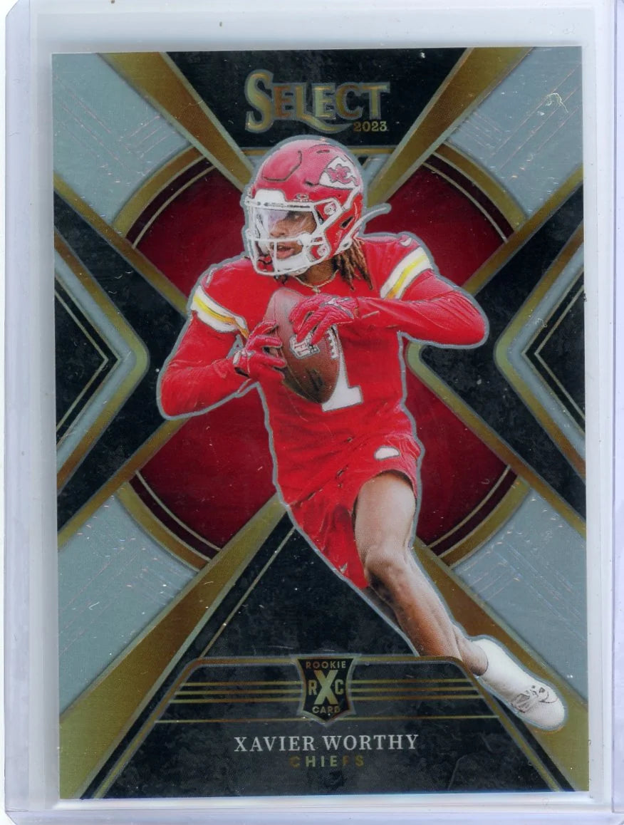 Xavier Worthy 2023 Panini Select XRC