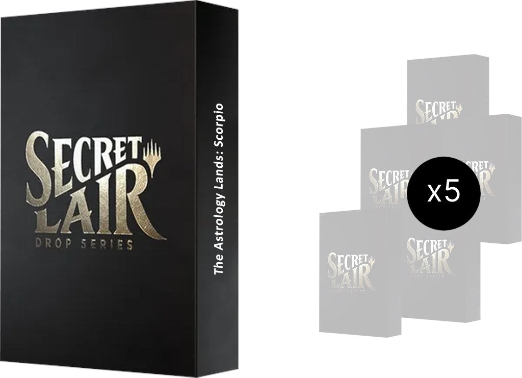 Secret Lair Drop: Astrology Lands (Scorpio) Bundle - Non-Foil Edition
