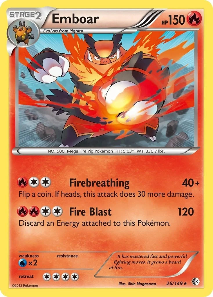 Emboar (26/149) (Boundaries Crossed) (BCR)