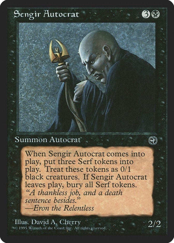 Sengir Autocrat (Homelands)