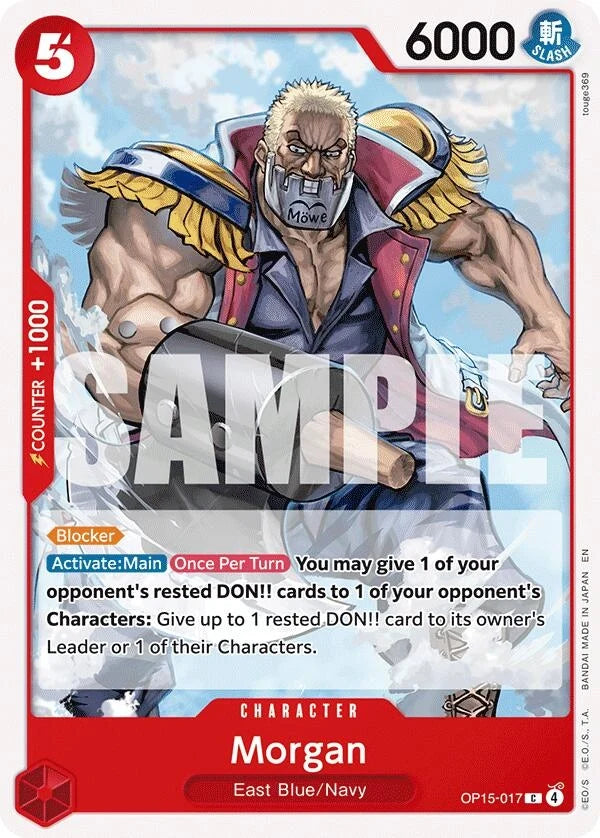 Morgan (OP15-017) (Adventure on Kami's Island) (OP15-EB04)