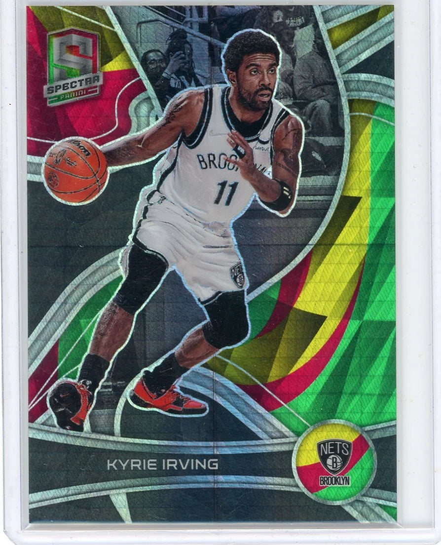 Kyrie Irving 2021-22 Panini Spectra Red/Yellow #'d 72/75
