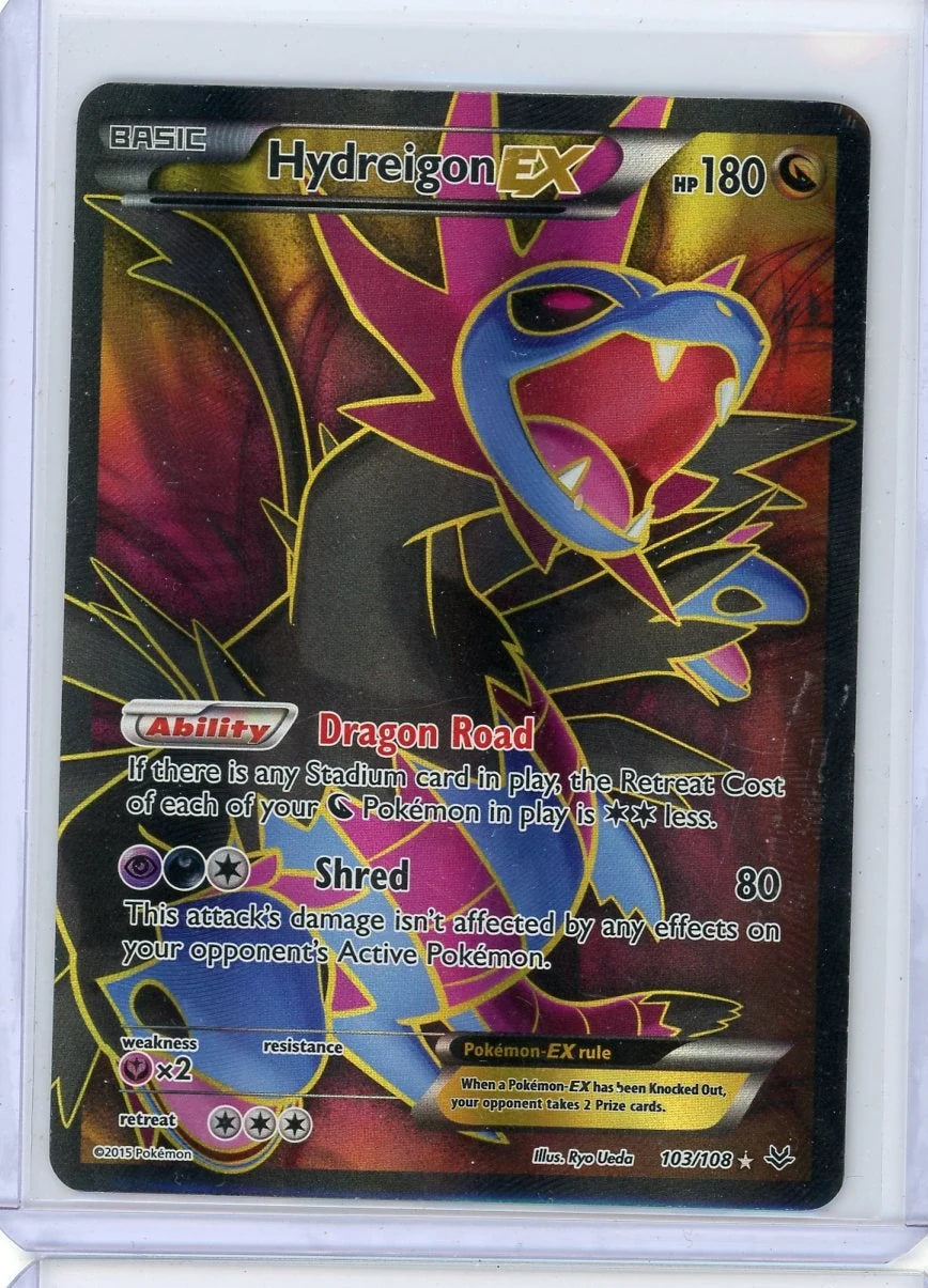 Hydreigon EX 2015 Pokemon Roaring Skies #103/108 MP