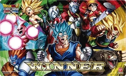 Dragon Ball Super: Cross Worlds Shop Tournament Winner Playmat - Saiyans