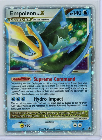 Empoleon Lv. X 2007 Pokemon Diamond Pearl Black Star Promo #DP11