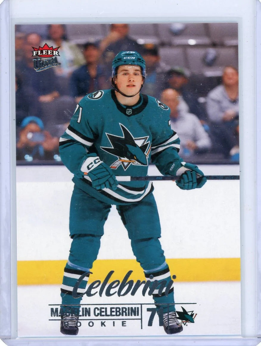Macklin Celebrini 2024-25 Upper Deck Fleer Ultra RC