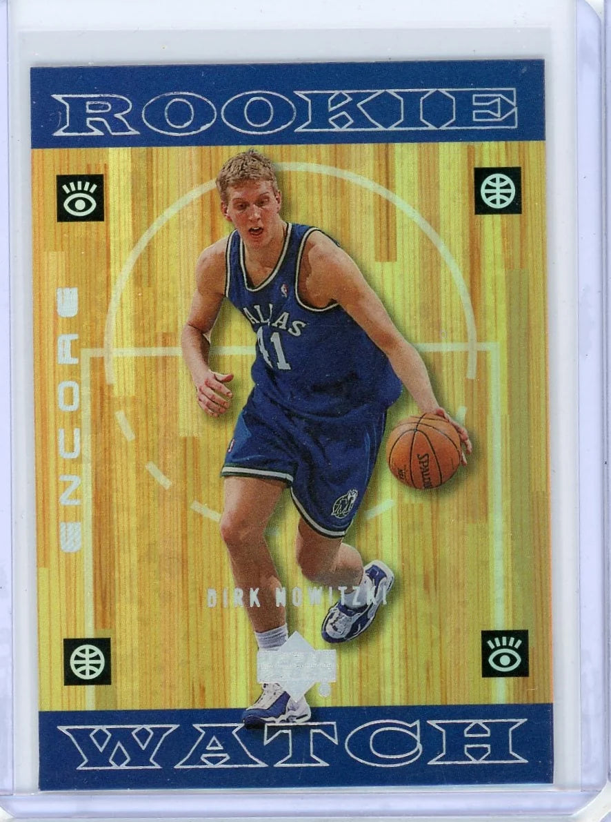 Dirk Nowitzki 1999 Upper Deck Rookie Watch #122