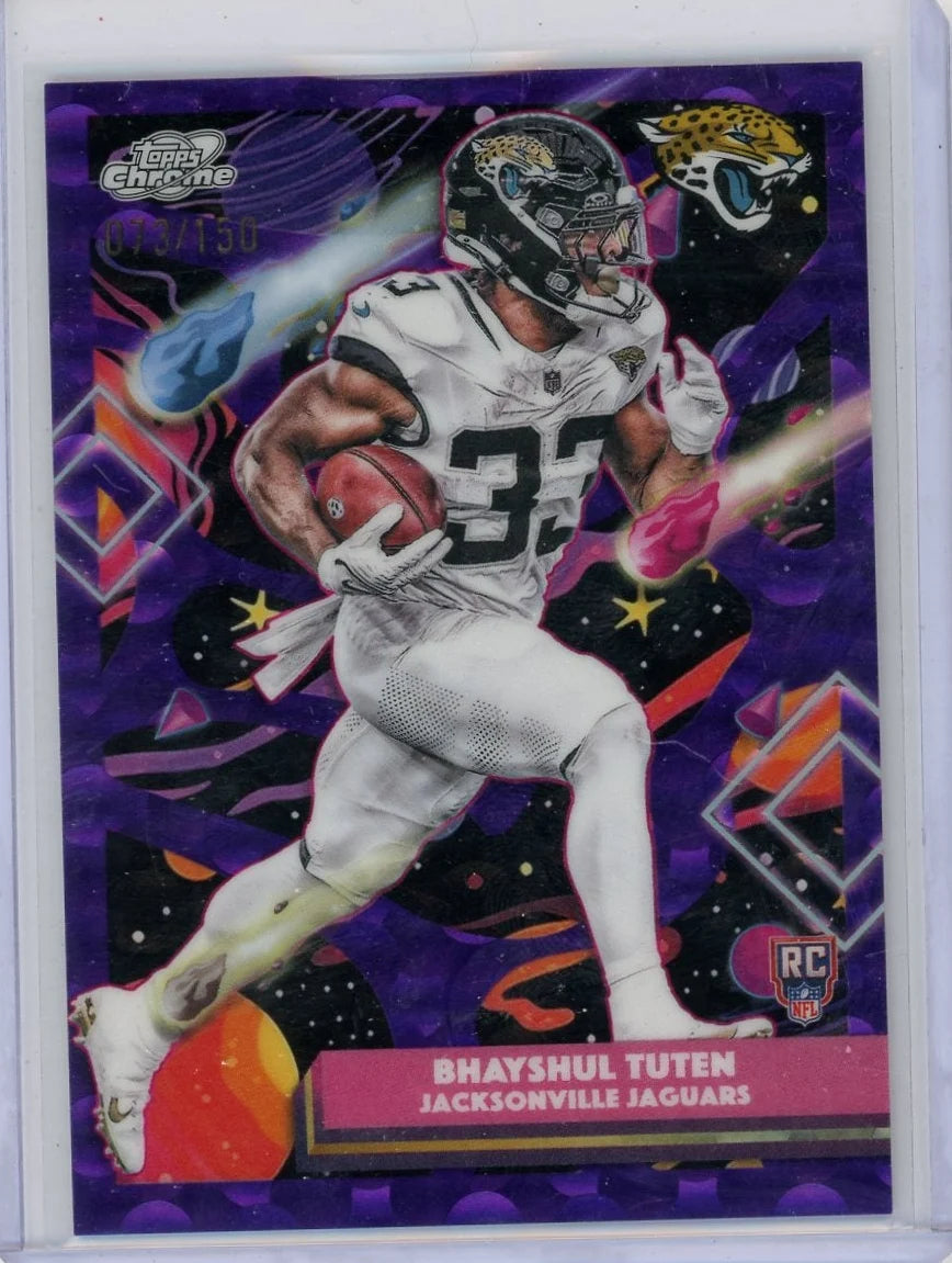 Bayshul Tuten 2025 Topps Cosmic Rookie #'d 073/150