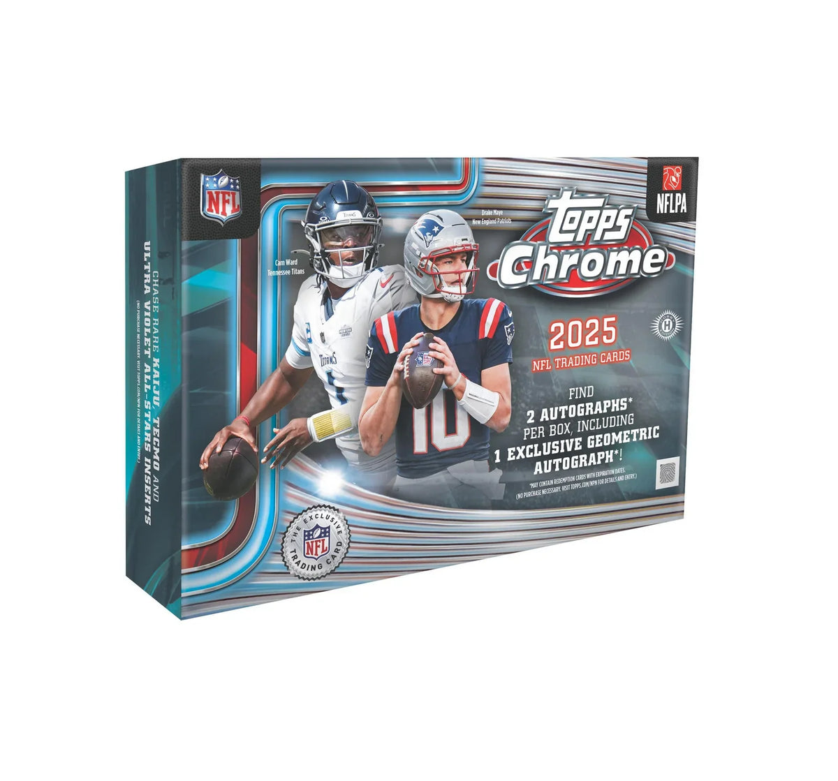 2025 Topps Chrome Football Breakers Delight Box