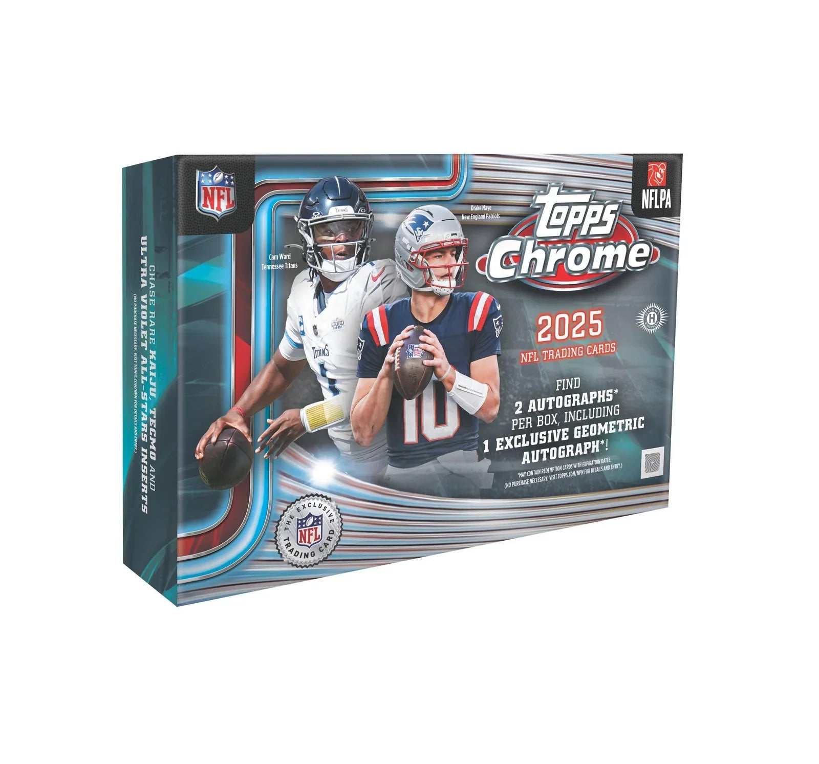 2025 Topps Chrome Football Breakers Delight Box