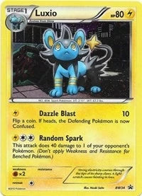 Luxio - BW34 (Cosmos Holo) (BW34) (Black and White Promos) (PR)