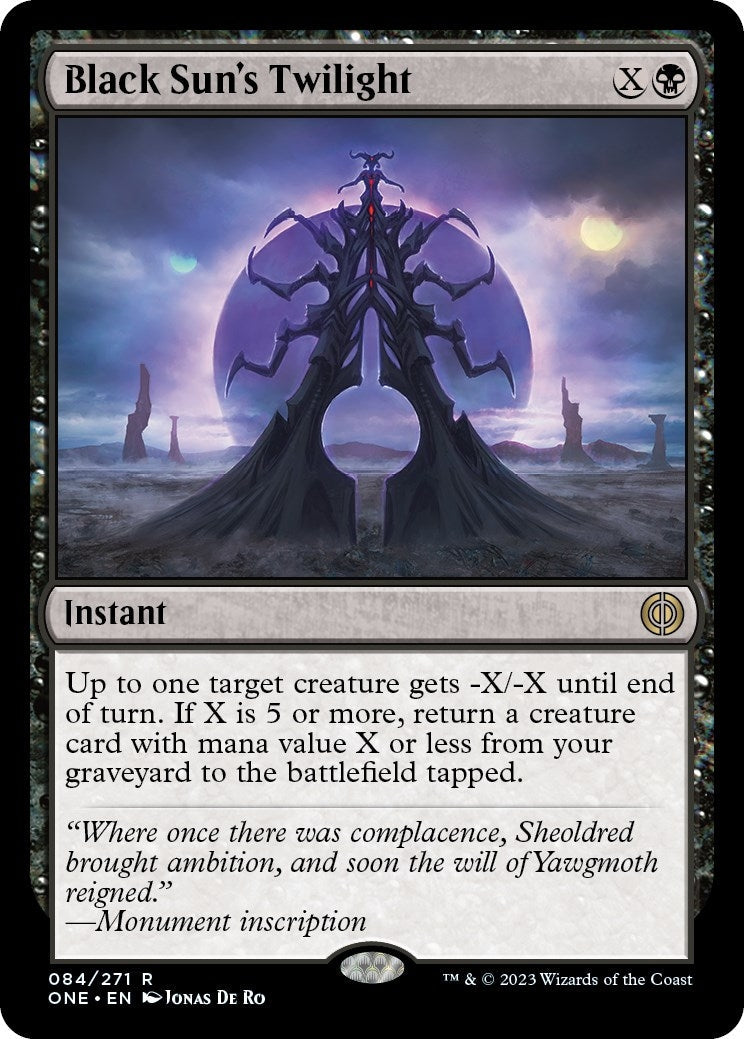 Black Sun's Twilight (84) (Phyrexia: All Will Be One)