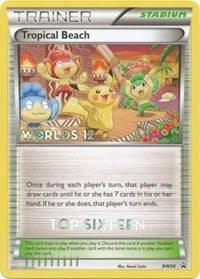 Tropical Beach - BW50 (Worlds 12) [Top 16] (BW50) (Black and White Promos) (PR)